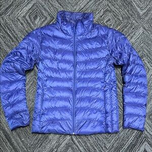 Uniqlo Women's Blue Down Puffer Jacket